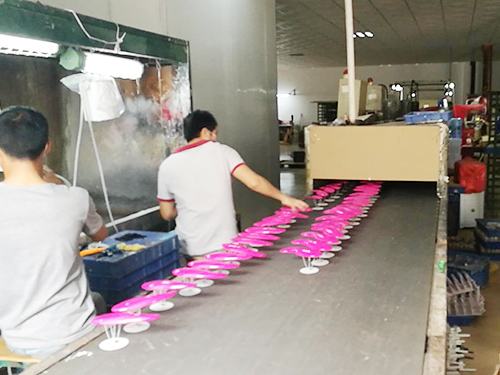 塑胶喷油生产线