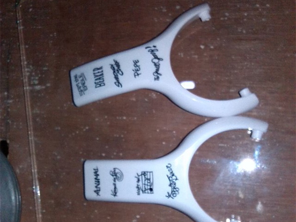 ABS塑胶耳机移印